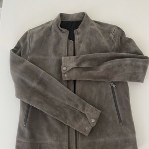 Banana Republic Suede Biker Jacket
